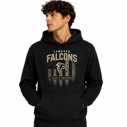 Salute Wear Hoodie – Black