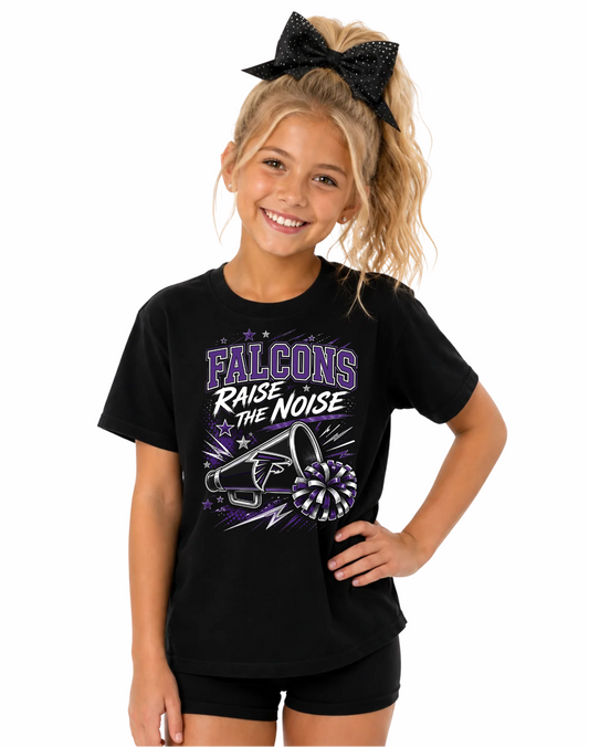 Falcons Cheer 9- YOUTH BLACK